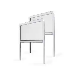 Brico Depôt Mosquitera estor recortable en PVC blanco - an 150 x al 160 cm - x2 oferta