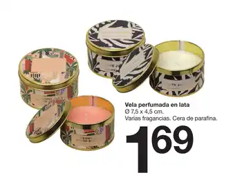 Zeeman Vela perfumada en lata oferta