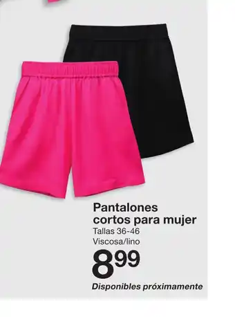 Zeeman Pantalones cortos para mujer oferta