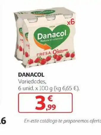 Alcampo Danacol oferta