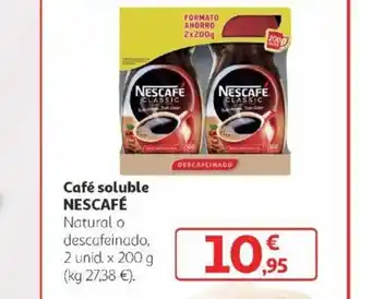 Alcampo Café soluble NESCAFÉ oferta