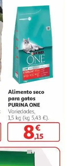 Alcampo Alimento seco para gatos PURINA ONE oferta