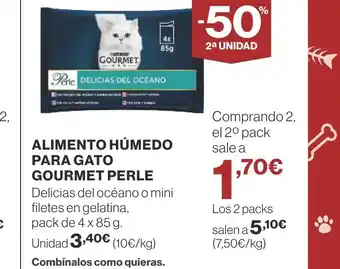 Supercor ALIMENTO HÚMEDO PARA GATO GOURMET PERLE oferta