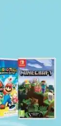 Carrefour Nintendo switch - consola + códigos de descarga de mario + rabbids kingdoom battle y rayman legends + minecraft oferta