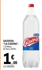 E.Leclerc La casera - gaseosa oferta