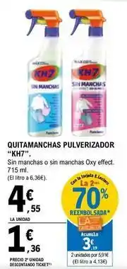 E.Leclerc Kh7 - quitamanchas pulverizador oferta