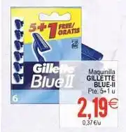 Plenus Supermercados Gillette - maquinilla blue-ii oferta