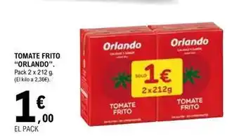 E.Leclerc Orlando - tomate frito oferta