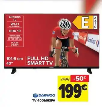 Carrefour Daewoo - tv 40dm63fa oferta