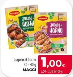 Spar Tenerife Maggi - jugoso al horno oferta