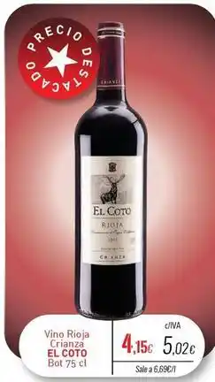 Cuevas Cash El coto - vino rioja crianza oferta