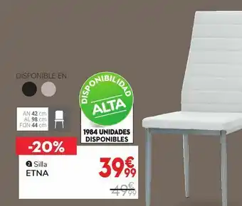Conforama Silla de comedor etna oferta
