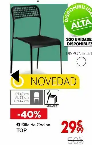 Conforama Silla de cocina top oferta