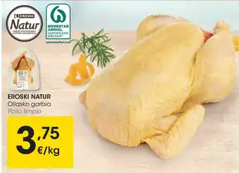Eroski Pollo limpio oferta