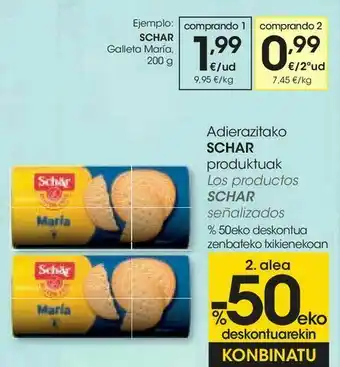 Eroski Galletas maría schär oferta