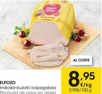 Eroski Pechuga de pavo sin grasa el pozo oferta