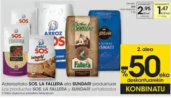 Eroski Arroz redondo sos oferta