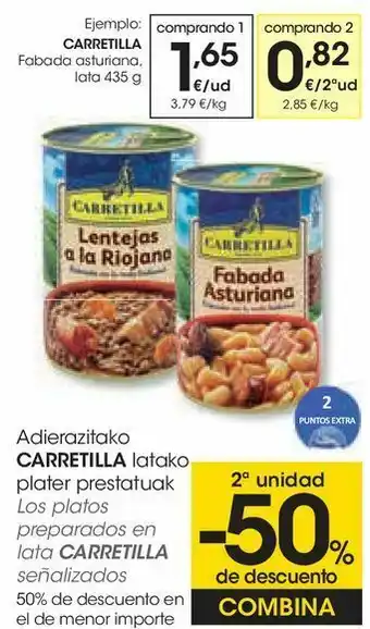 Eroski Fabada asturiana carretilla oferta