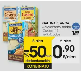 Eroski Caldo gallina blanca oferta