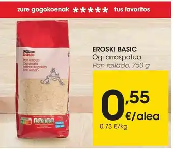 Eroski Pan rallado eroski oferta