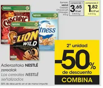 Eroski Cereales chococrunch nestlé oferta