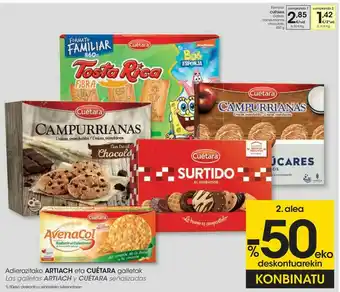 Eroski Galleta campurrianas cuétara oferta