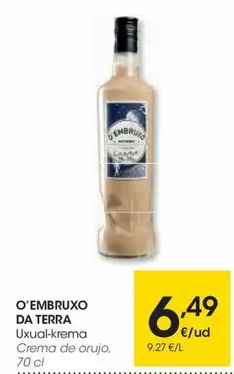 Eroski Crema orujo oferta
