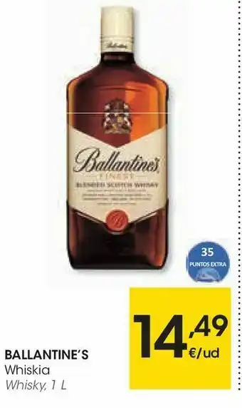 Eroski Whisky ballantine's oferta