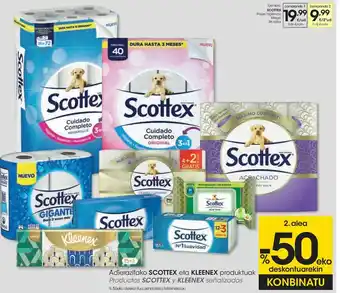 Eroski Papel higiénico mega scottex oferta
