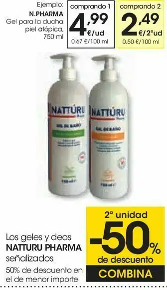 Eroski Gel para la ducha piel atópica oferta