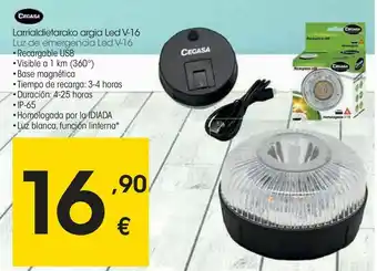 Eroski Luz de emergencia led cecasa oferta