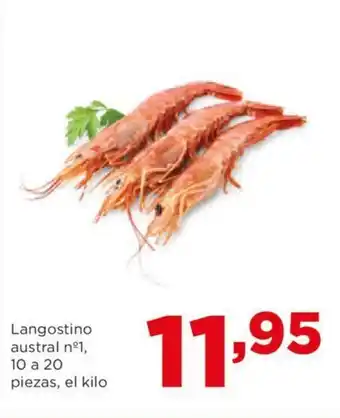 Alimerka Langostino austral nº1, oferta