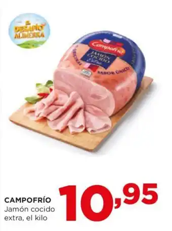 Alimerka CAMPOFRÍO Jamón cocido extra, el kilo oferta