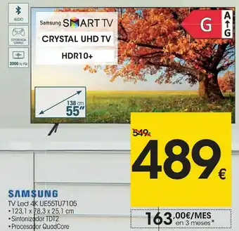 Eroski Tv led samsung oferta