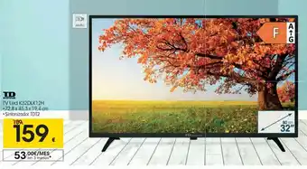 Eroski Tv led td systems oferta