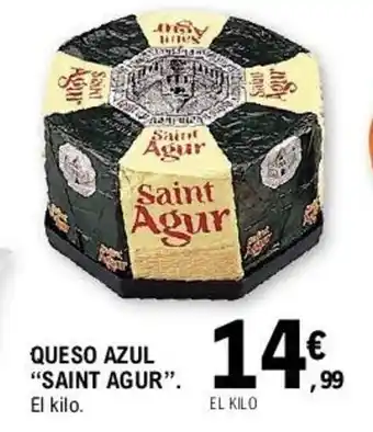 E.Leclerc "Saint Agur" Queso Azul oferta