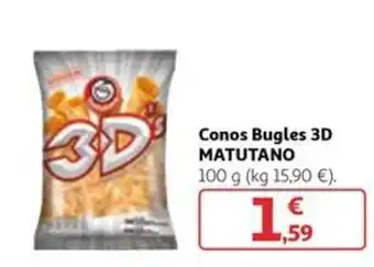 Alcampo Conos Bugles 3D MATUTANO oferta