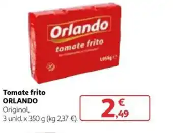 Alcampo Tomate frito ORLANDO oferta