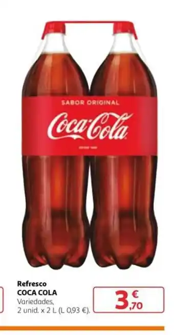 Alcampo Refresco COCA COLA oferta