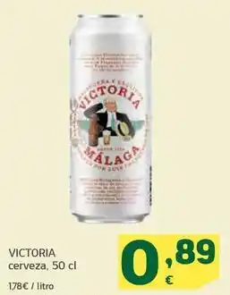 HiperDino Victoria - cerveza oferta