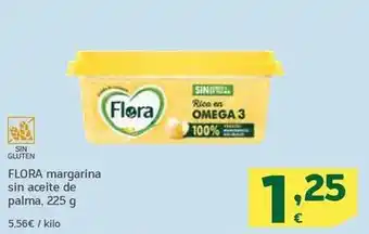 HiperDino Flora - margarina sin aceite de palma oferta