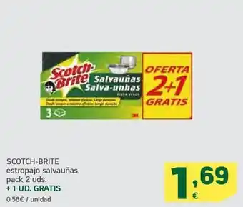 HiperDino Scotch-brite - estropajo salvauñas oferta