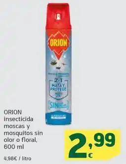 HiperDino Orion - insecticida moscas y mosquitos sin olor o floral oferta