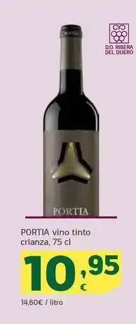 HiperDino Portia - vino tinto crianza oferta