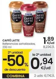 Eroski Kaiku - caffe latte oferta