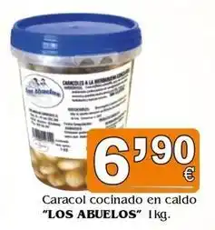 Congelados Copos Los abuelos - caracol cocinado en caldo oferta