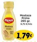 Supermercados Piedra Prima - mostaza oferta