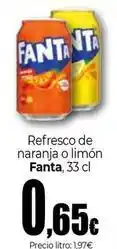 Unide Supermercados Fanta - refresco de naranja o limón oferta