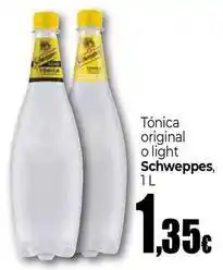 Unide Supermercados Schweppes - tónica original o light oferta