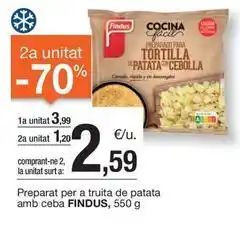 BonpreuEsclat Findus - preparat per a truita de patata amb ceba oferta